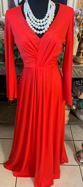 Beautiful red Maxi dress