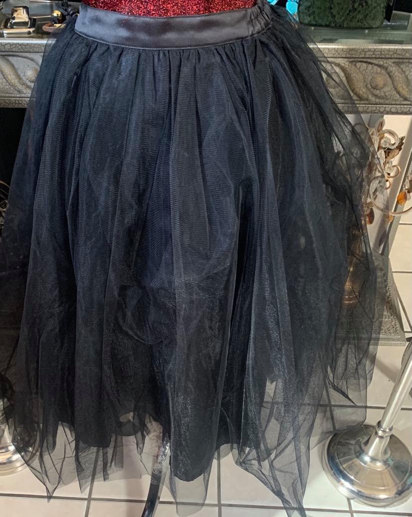 Beautiful Black tulle Skirt