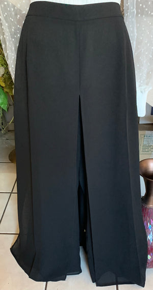 Beautiful Black Sheer Wide Leg Pants