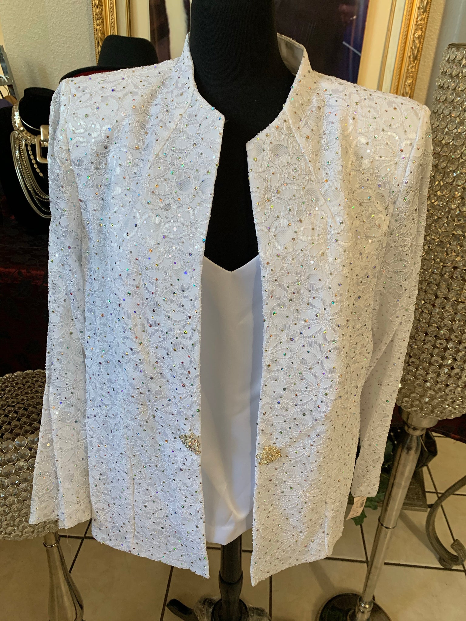 White 2PC Top