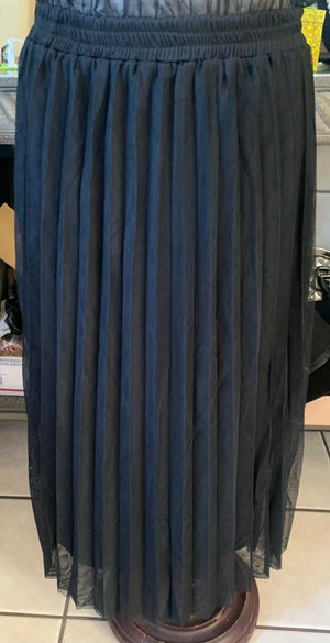 Beautiful Black pleated Skirt