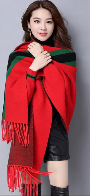 Beautiful Red Gucci Inspired Wrap